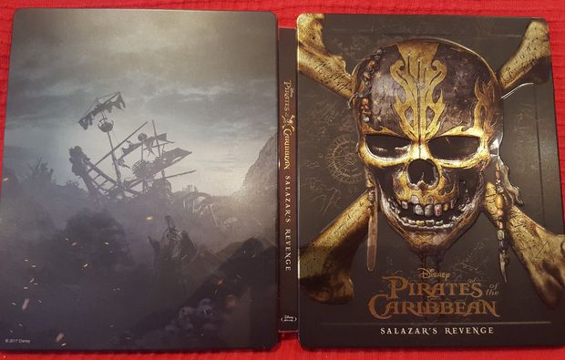 Piratas del Caribe: La Venganza de Salazar - Steelbook Zavvi