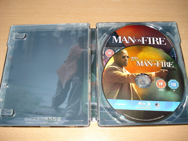 MAN ON FIRE (STEELBOOK UK)