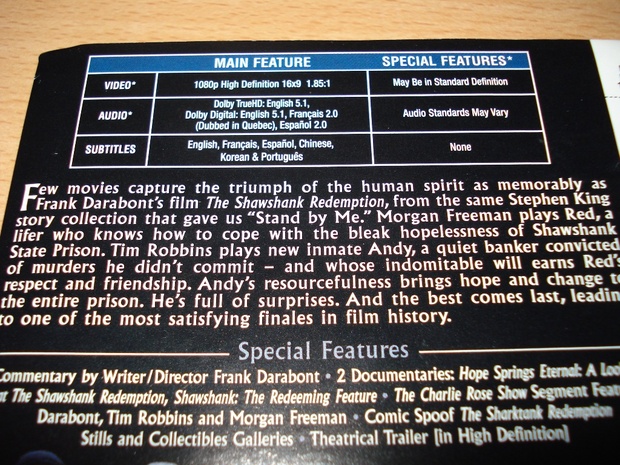 CADENA PERPETUA (DIGIBOOK USA)