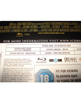 THE DEVIL'S DOUBLE (STEELBOOK UK)