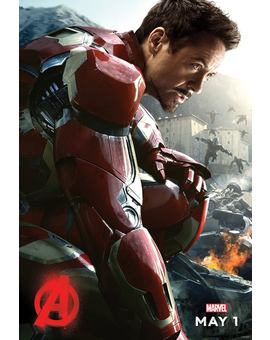 Poster individual de IRON MAN en Avengers: Age of Ultron . 