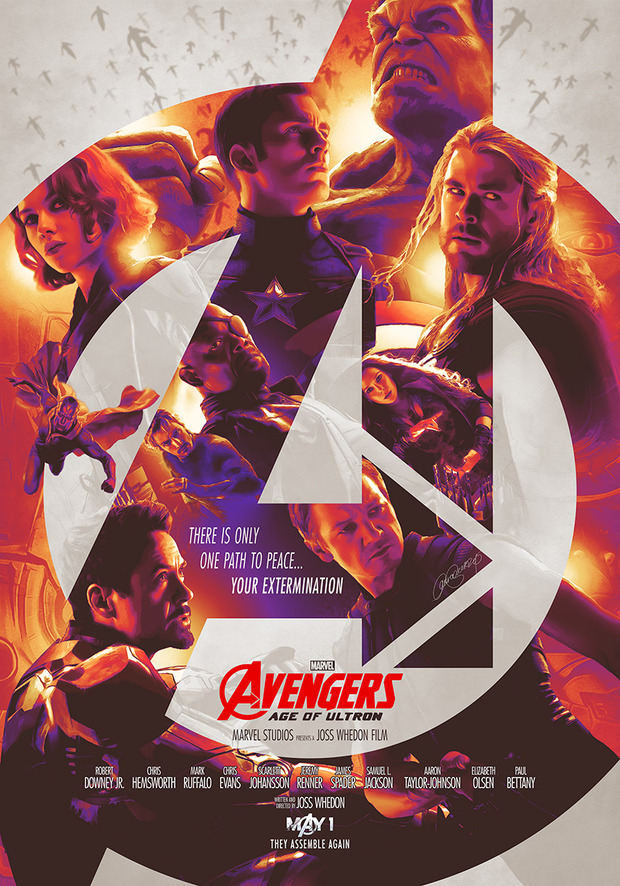 Avengers: Age of Ultron ( Poster by Laura Racero )  