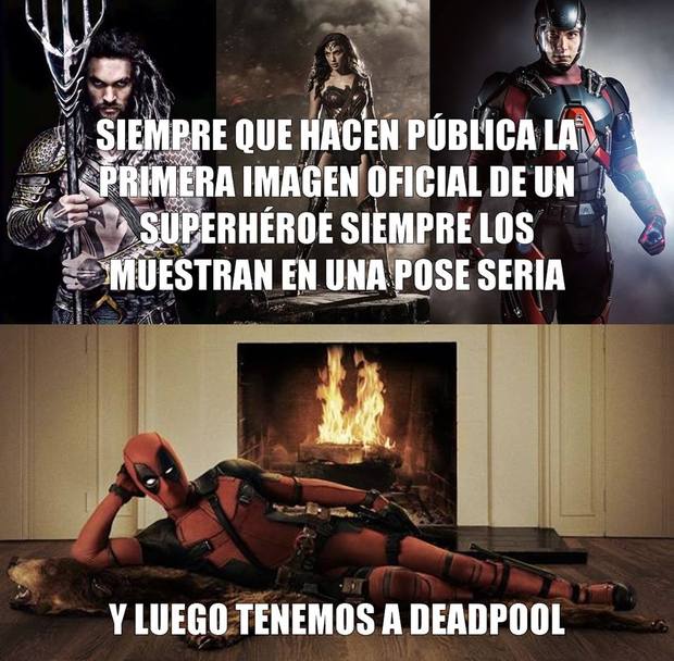Deadpool es todo un loquillo... 
