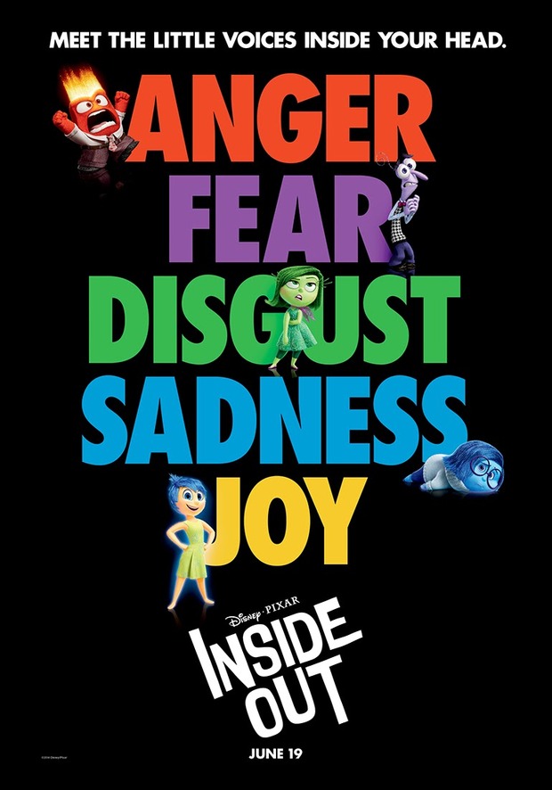 Del revés ( Inside Out ) : Película muy recomendable y de las mejores películas del año 
