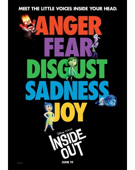 Del revés ( Inside Out ) : Película muy recomendable y de las mejores películas del año 