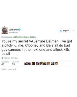 Que cachondo el Val Kilmer 