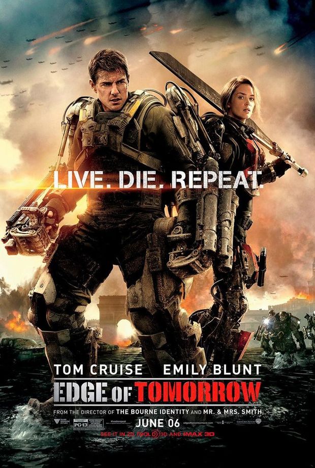 Nuevo poster de Edge of Tomorrow ( Al filo del mañana )