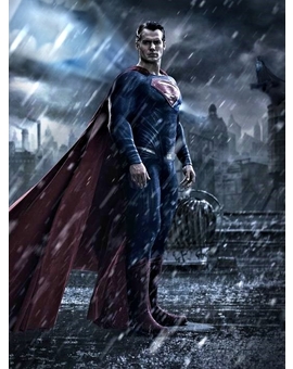  "Batman v Superman : Dawn of Justice " La imagen de Superman modificada un poco.