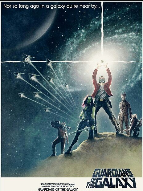Star Wars al estilo de Guardianes de la Galaxia ( Trailer )