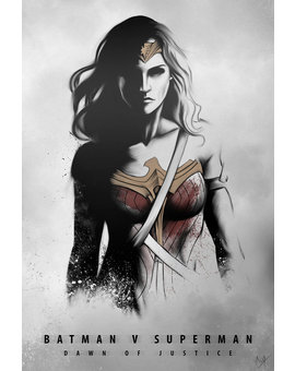 Fan Poster ; Batman V Superman : Dawn Of The Justice 3/4