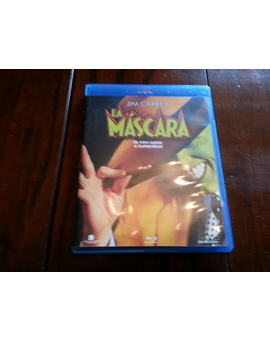 La máscara en Blu-ray De Jim Carrey portada o carátula