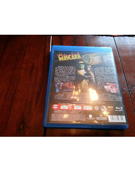 La máscara en Blu-ray de Jim Carrey Contraportada