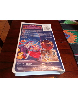 Merlín El Encantador VHS Edición USA Contraportada