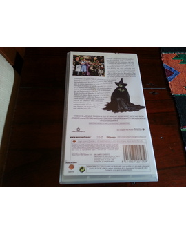 Judy Garland El Mago De Oz VHS Contraportada