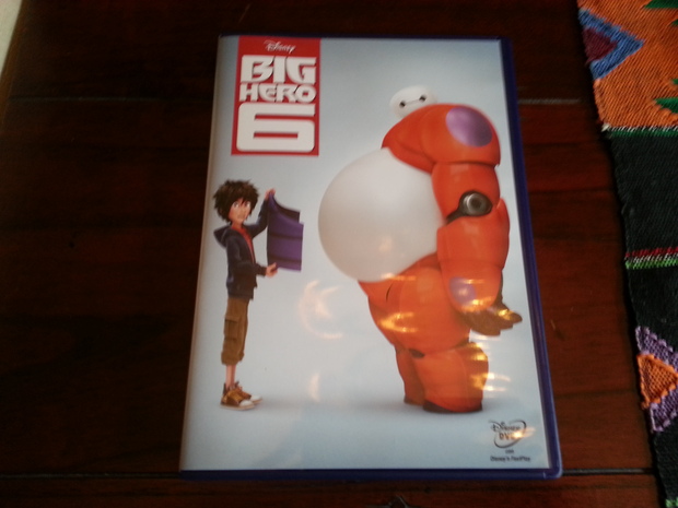 Big Hero 6 DVD Portada O Carátula