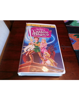  Walt Disney El Caldero Mágico VHS Portada O Carátula