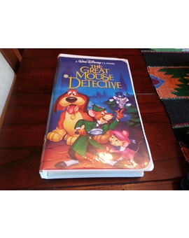 Basil El Ratón Superdetective VHS Edición USA Portada O Carátula