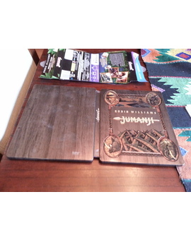 Jumanji SteelBook Blu-ray Edición Exclusiva Y Limitada De Zavvi UK Con Audio Español Carátula O Portada Y Contraportada