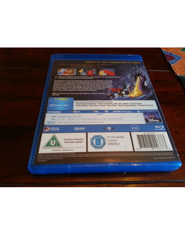 Walt Disney La Bella Durmiente Blu-ray Edición UK 2104 Contraportada