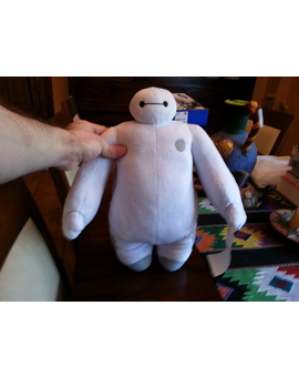 Muñeco De Peluche Del Robot Baymax 40 Centímetros De La Última Película De Walt Disney Big Hero 6 Parte Frontal