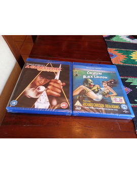 Compra De Amazon Segunda Parte: 2 Blu-rays La Naranja Mecánica Edición UK Con Audio Castellano, El Monstruo De La Laguna Negra Edición UK Con Audio Castellano