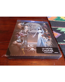Steelbook En Blu-ray De La Novia Cadáver De Tim Burton 