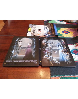 La Novia Cadáver Steelbook Blu-ray Carátula Y Contraportada Exterior