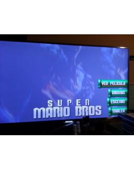 Bob Hoskins Super Mario Bros DVD Menú Principal