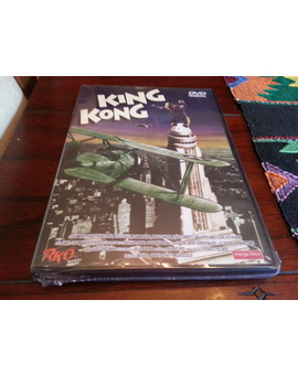 1933 King Kong Versión En Blanco Y Negro Y Coloreada DVD Nuevo Y Precintado De Fábrica Carátula