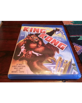 1933 King Kong Versión En Blanco Y Negro Blu-ray Carátula