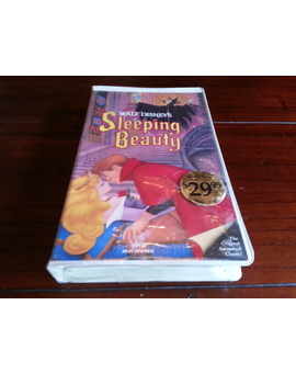 Walt Disney La Bella Durmiente Edición USA Primera Edición En VHS De 1986 Nueva Y Precintada De Fábrica Carátula