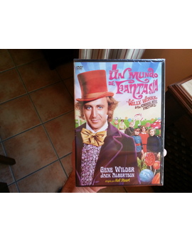 Edición Con El Doblaje Original En Castellano De 1971 De Resen En DVD De La Película De Un Mundo De Fantasía Willy Wonka Y La Fábrica De Chocolate DVD Edición 2016
