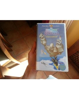 VHS Original, Nuevo Y Precintado De Fábrica Del Año 2000 De La Película De Animación De 1999 De Warner Bros De El Gigante De Hierro De Brad Bird