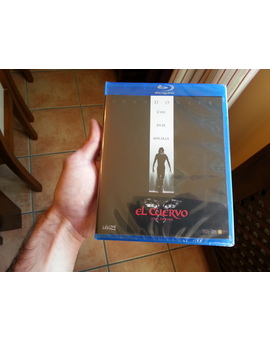 Película en Blu-ray del año 1994 de Brandon Lee El cuervo nueva y precintada de fábrica