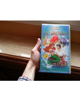 La sirenita VHS Nueva de Walt Disney (La primera edición del año 1991)