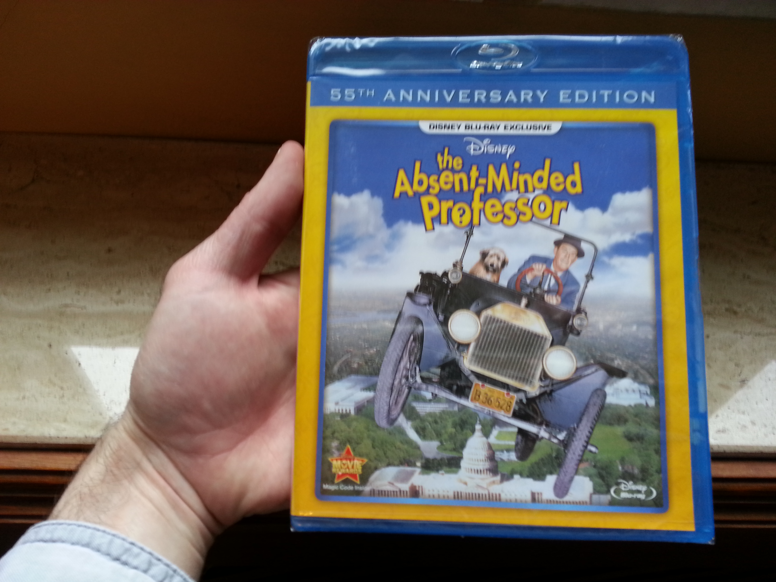 Afirmar Anciano Marcha atrás Película edición estadounidense americana en Blu-ray Nueva de Walt Disney  del año 1961 Un sabio en las nubes Edición 55 Aniversario sin audio en  castellano pero en su formato original y en