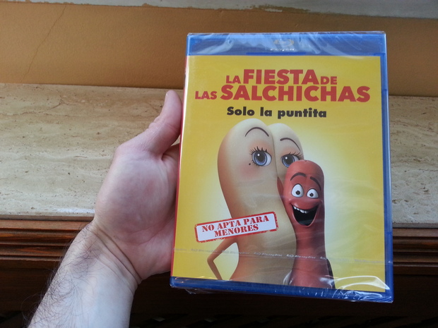 La película de La fiesta de las salchichas en Blu-ray Nueva.
