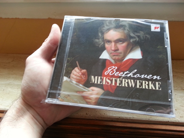 CD de música del famoso compositor Ludwig Van Beethoven Nuevo Edición Alemana 2016