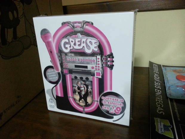 La película de Grease Edición Especial Canta Conmigo en DVD Nueva