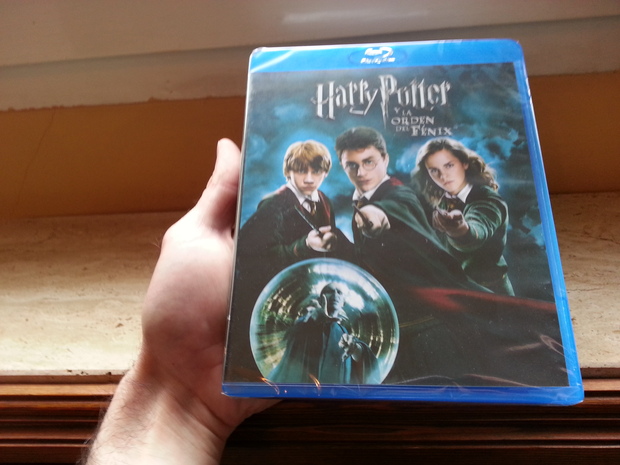 La película de Harry Potter y la orden del Fénix en Blu-ray Nueva