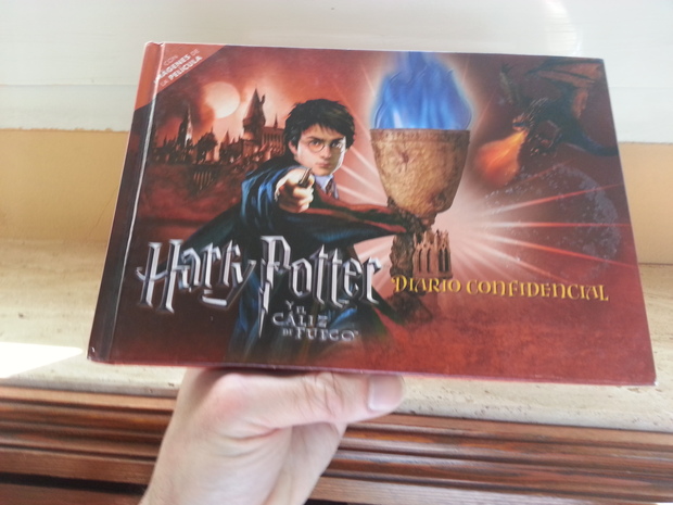 El diario confidencial de la película de Harry Potter y el cáliz de fuego Nuevo del año 2005
