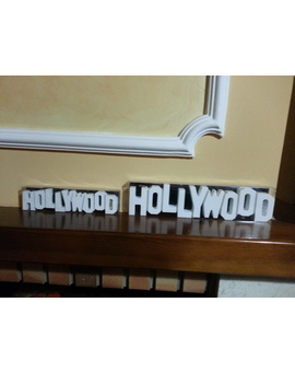 El famosísimo letrero de HollyWood de la ciudad de Los Ángeles La Cuna O Meca Del Cine, California, U.S.A. Nuevo En Caja