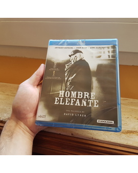 El hombre elefante en Blu-ray nueva y precintada