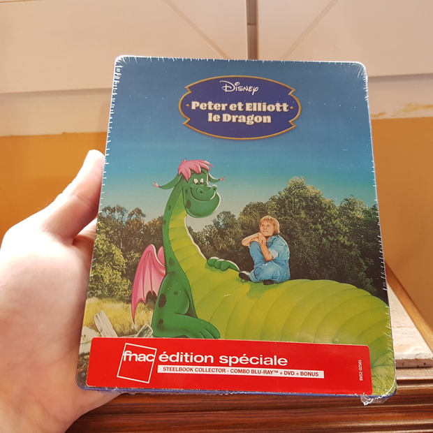 Pedro y el dragón Elliot edición especial steelbook Blu-ray exclusivo Fnac Francia