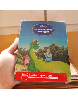 Pedro y el dragón Elliot edición especial steelbook Blu-ray exclusivo Fnac Francia