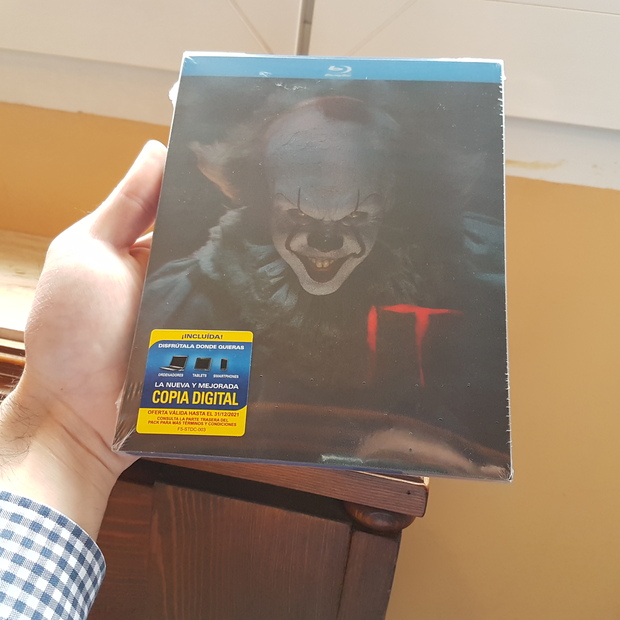It 2017 Blu-ray edición lenticular especial segunda imagen