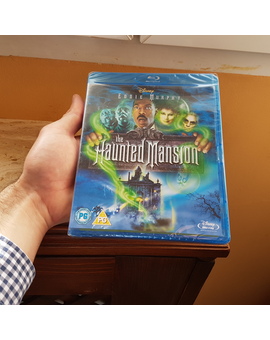 La mansión encantada Walt Disney Blu-ray edición británica con audio en castellano