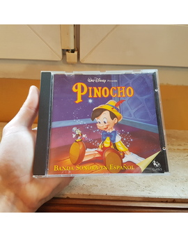 Walt Disney Pinocho CD banda sonora del año 1995