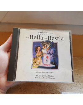 Walt Disney La Bella y la Bestia banda sonora original en castellano en CD del año 1992 primera edición