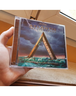 Walt Disney Atlantis el imperio perdido banda sonora edición estadounidense americana del año 2001
